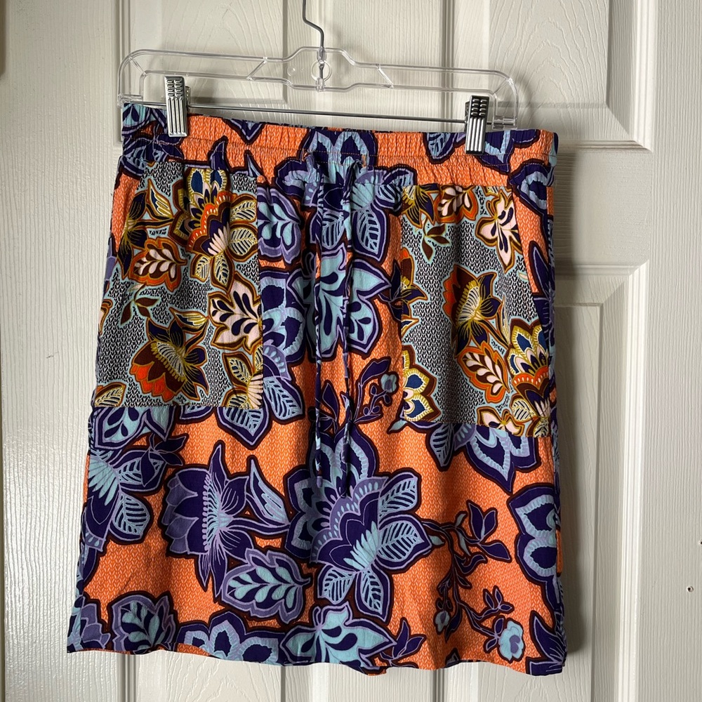 LOFT Patterned Skirt